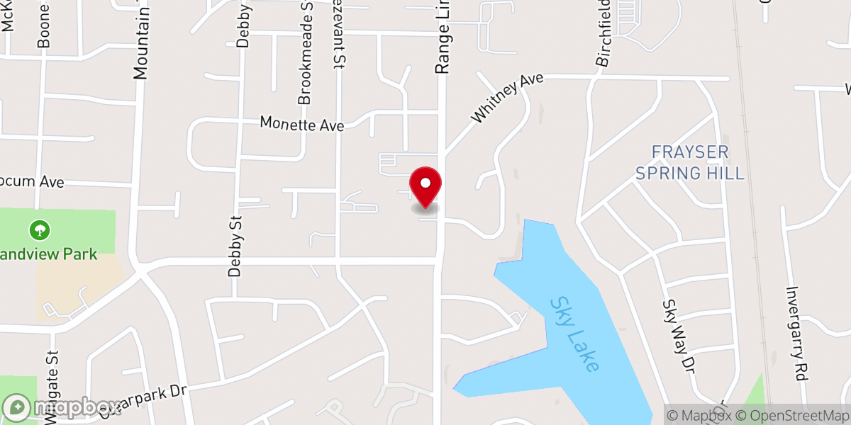 Map showing location of Christian Love Fellowship