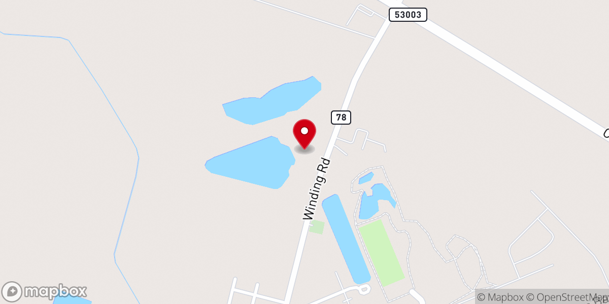 Map showing location of House of Prayer Church