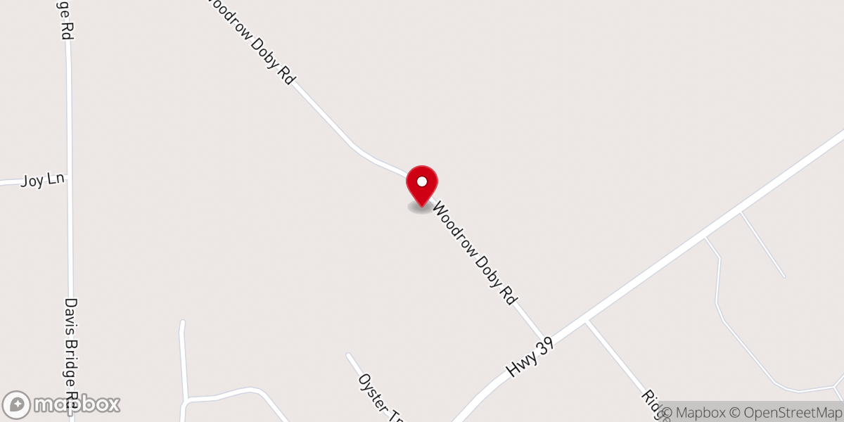 Map showing location of Silver Spring Church