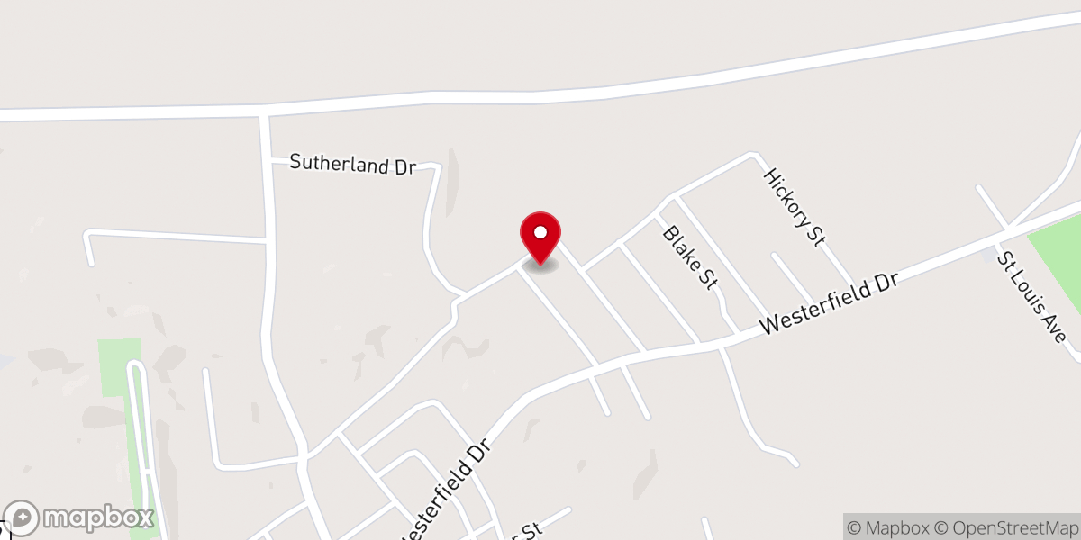 Map showing location of Marable Temple Church of God in Christ