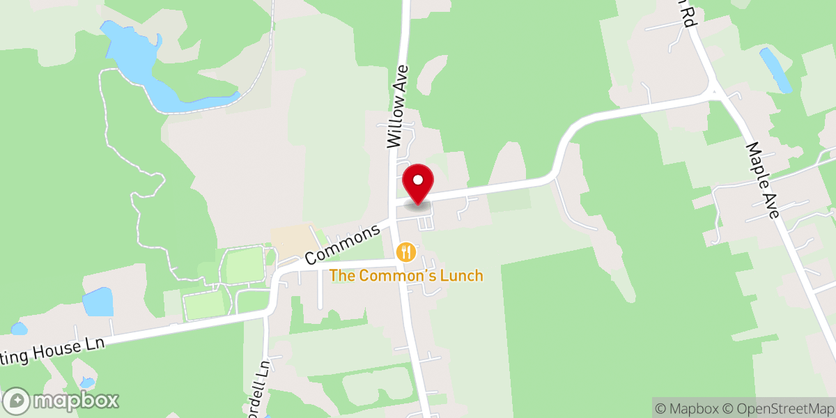 Map showing location of St Catherine's Catholic Church
