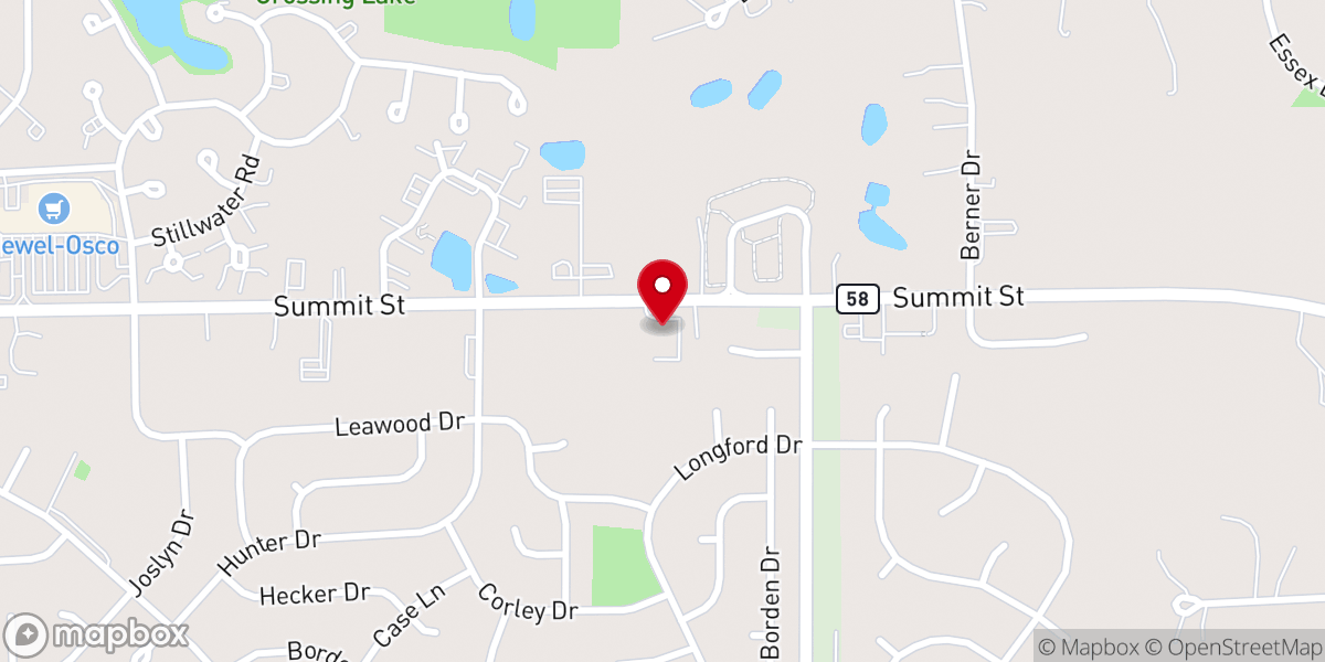Map showing location of Our Redeemer Free Methodist