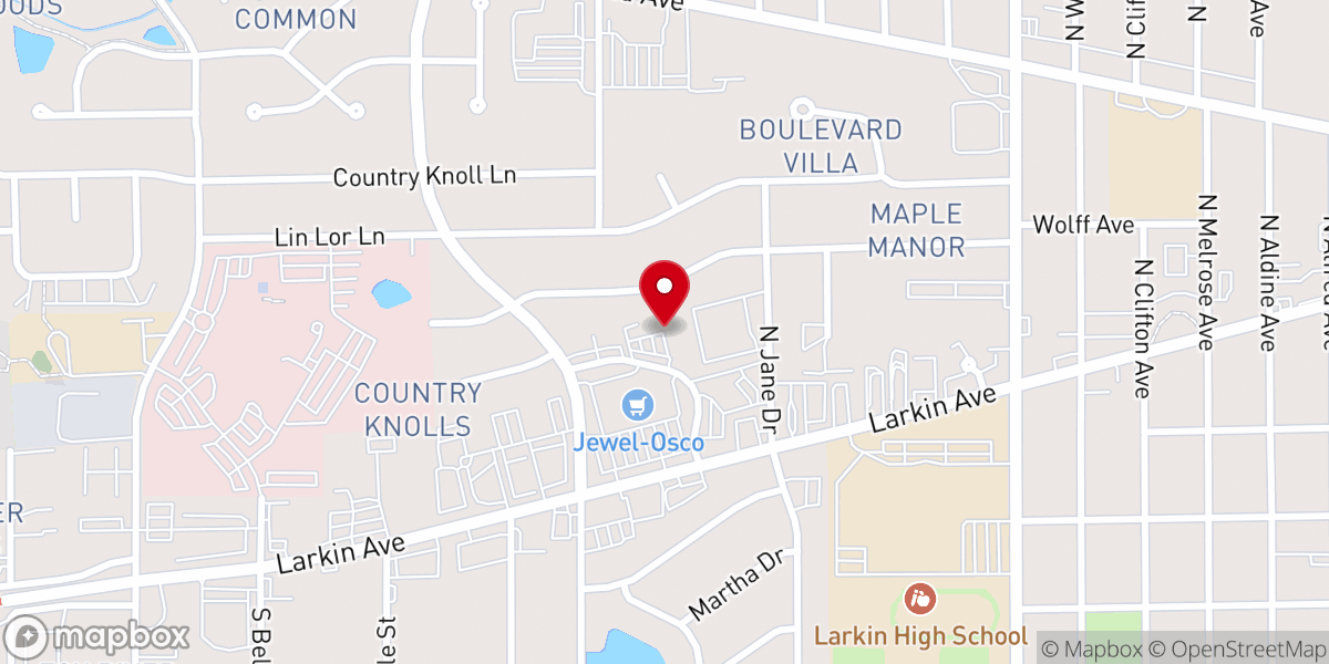 Map showing location of The Christian Family Fellowship Church