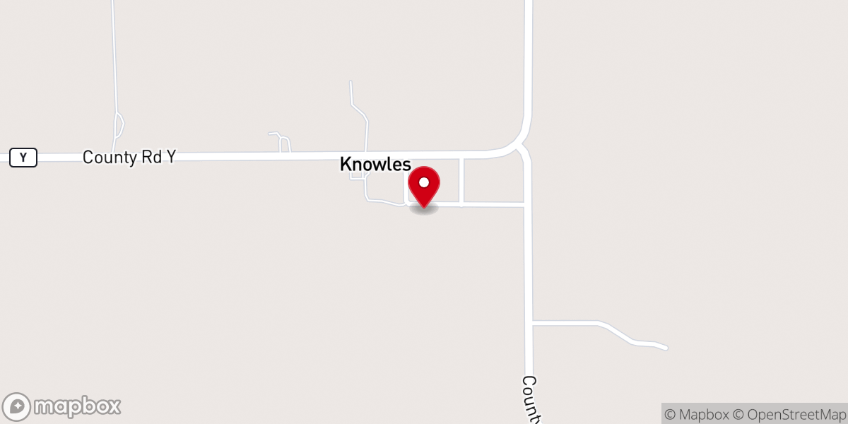 Map showing location of St Luke Lutheran Church