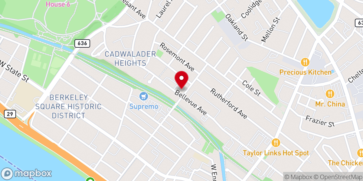 Map showing location of Immanuel Community Church