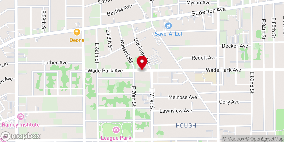 Map showing location of Holy Nation Ministries