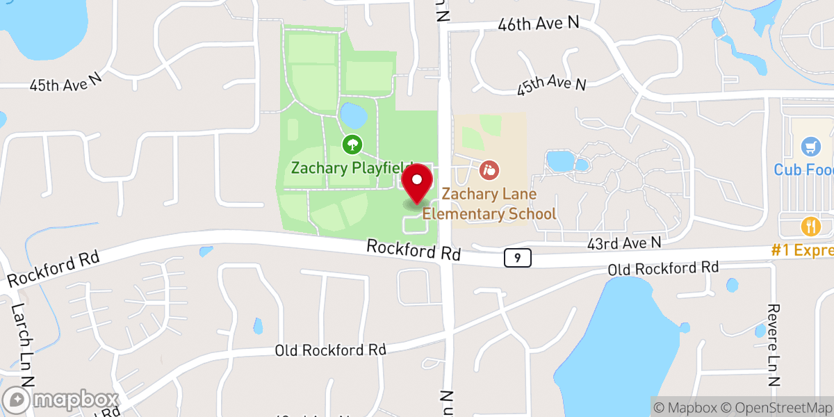 Map showing location of Pilgrim Methodist Church