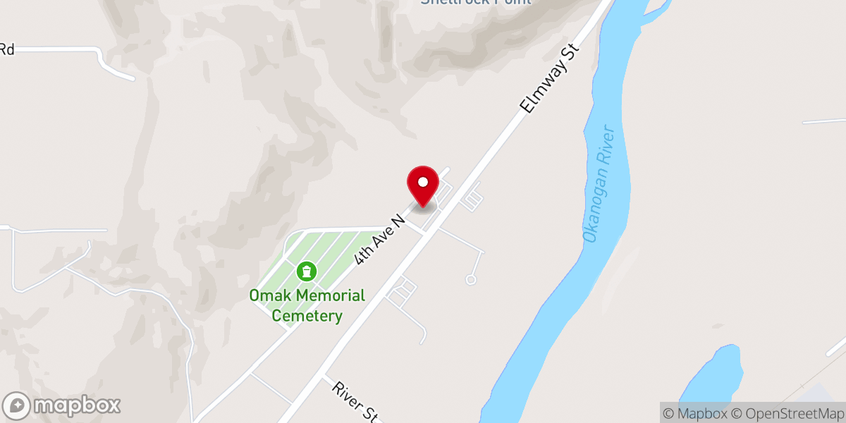 Map showing location of Our Lady of the Valley Parish