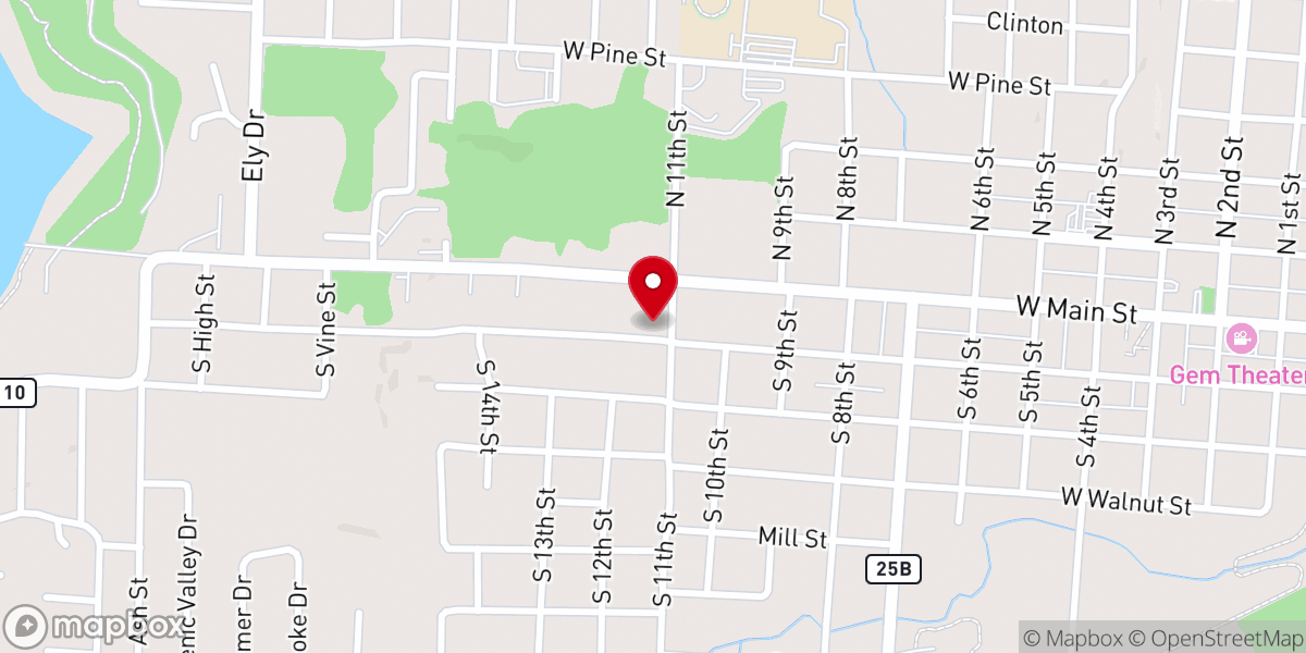 Map showing location of The Assembly Food Pantry - The Assembly Heber Springs