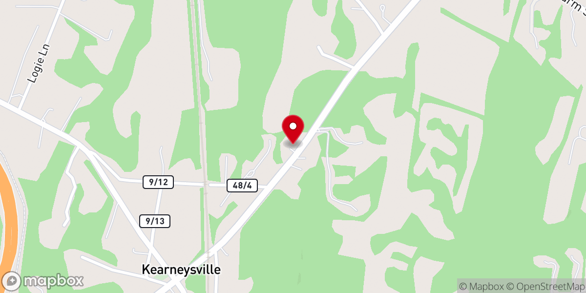 Map showing location of Grace Reformed UCC
