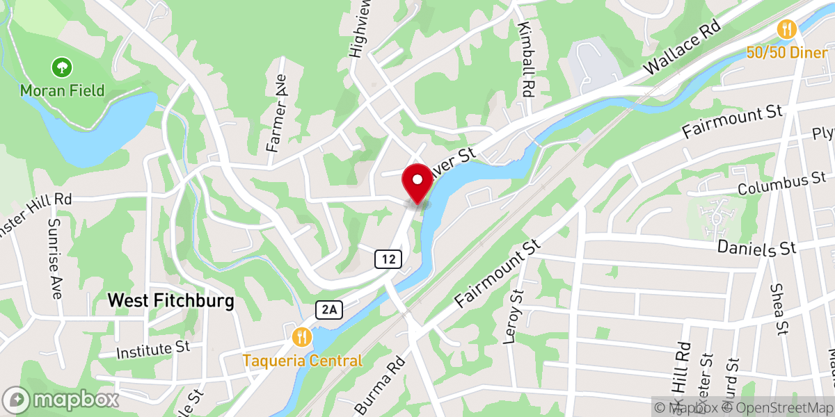 Map showing location of Church of the Harvest