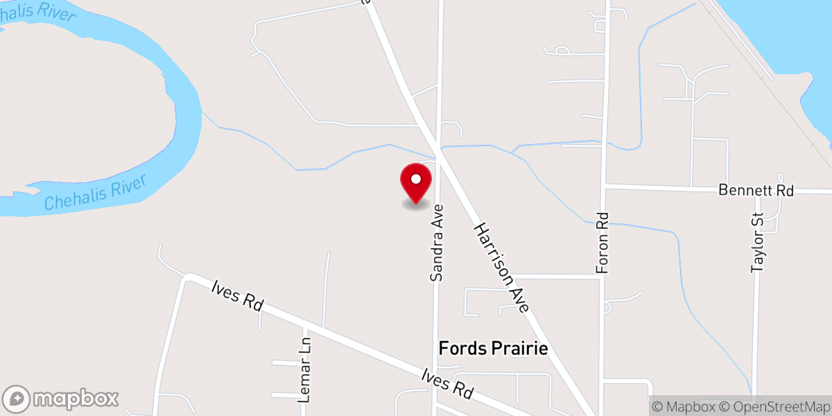 Map showing location of Central Bible Evangelical Free