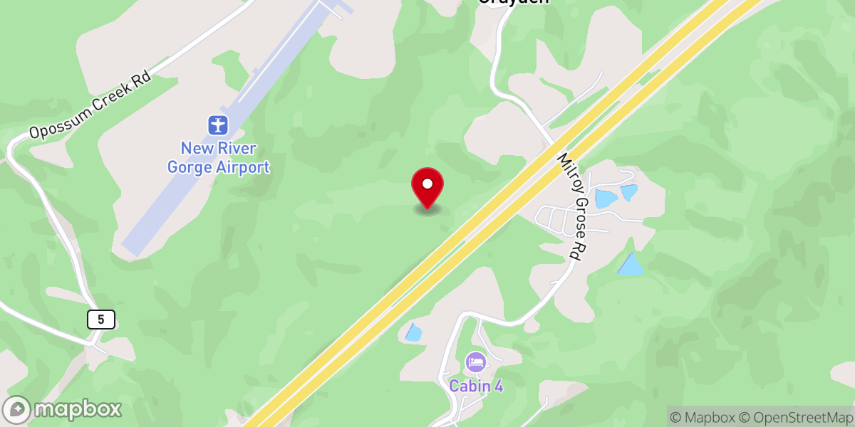 Map showing location of Krista Lesher Ministries Inc