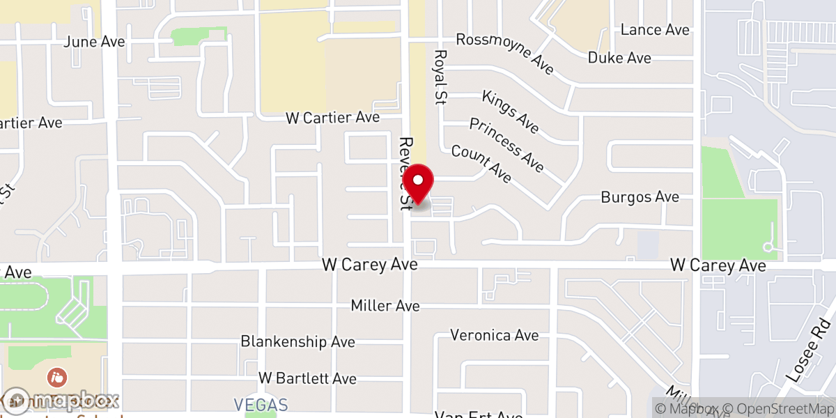 Map showing location of First African Methodist Episcopal Church