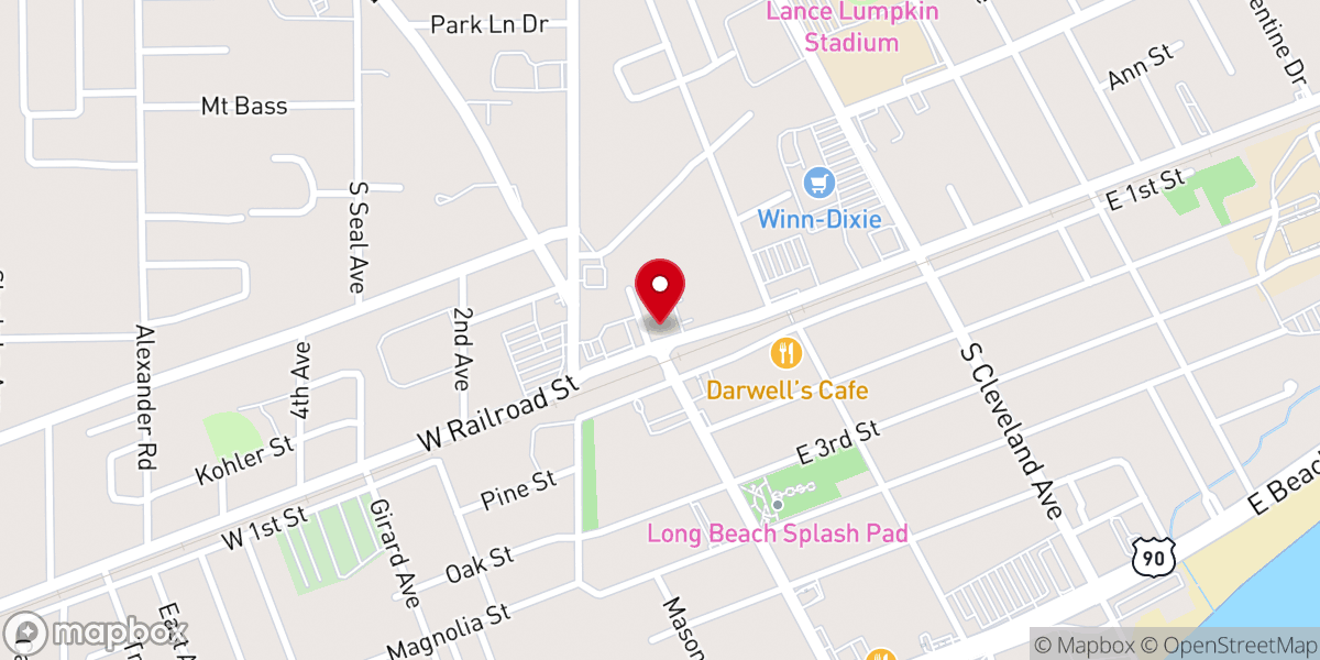 Map showing location of Forget-Me-Not Florist