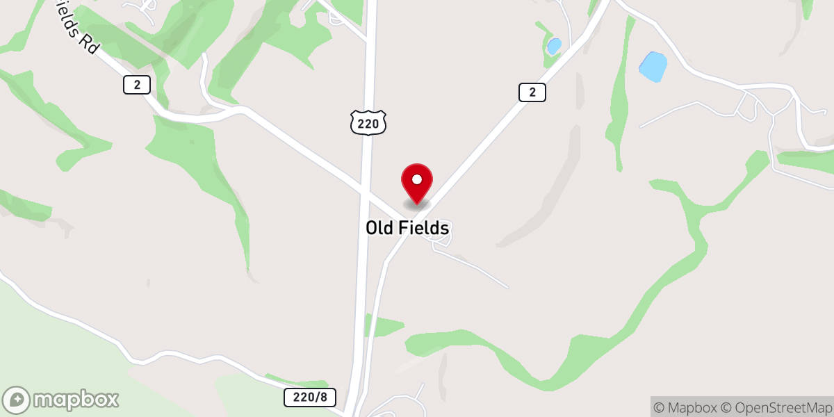Map showing location of Moorefield Spanish Seventh-Day Adventist Church