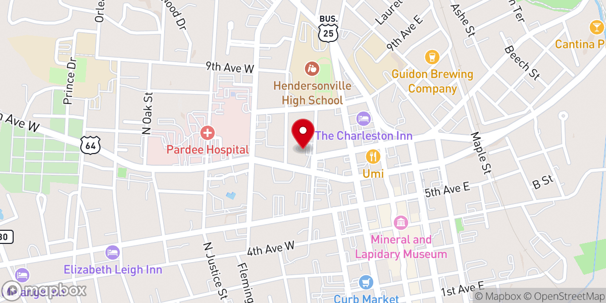 Map showing location of Immaculata Catholic School