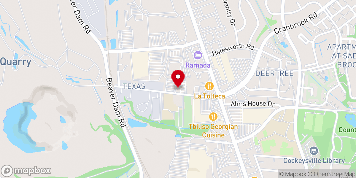 Map showing location of St. Joseph Parish