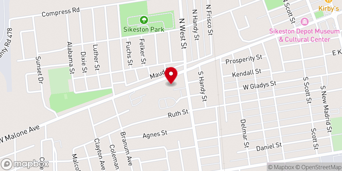 Map showing location of New Deliverance Praise & Worship Center