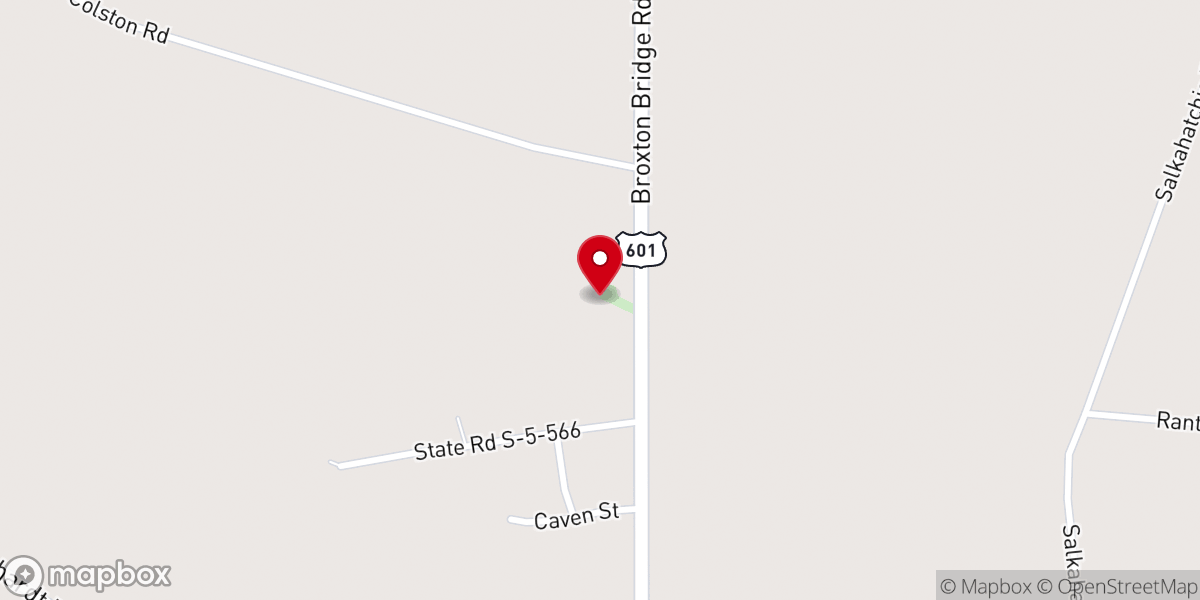 Map showing location of St Luke United Methodist Church