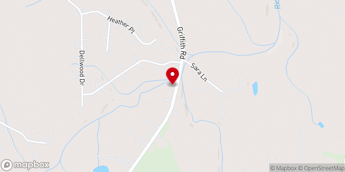 Map showing location of New Life Community Church