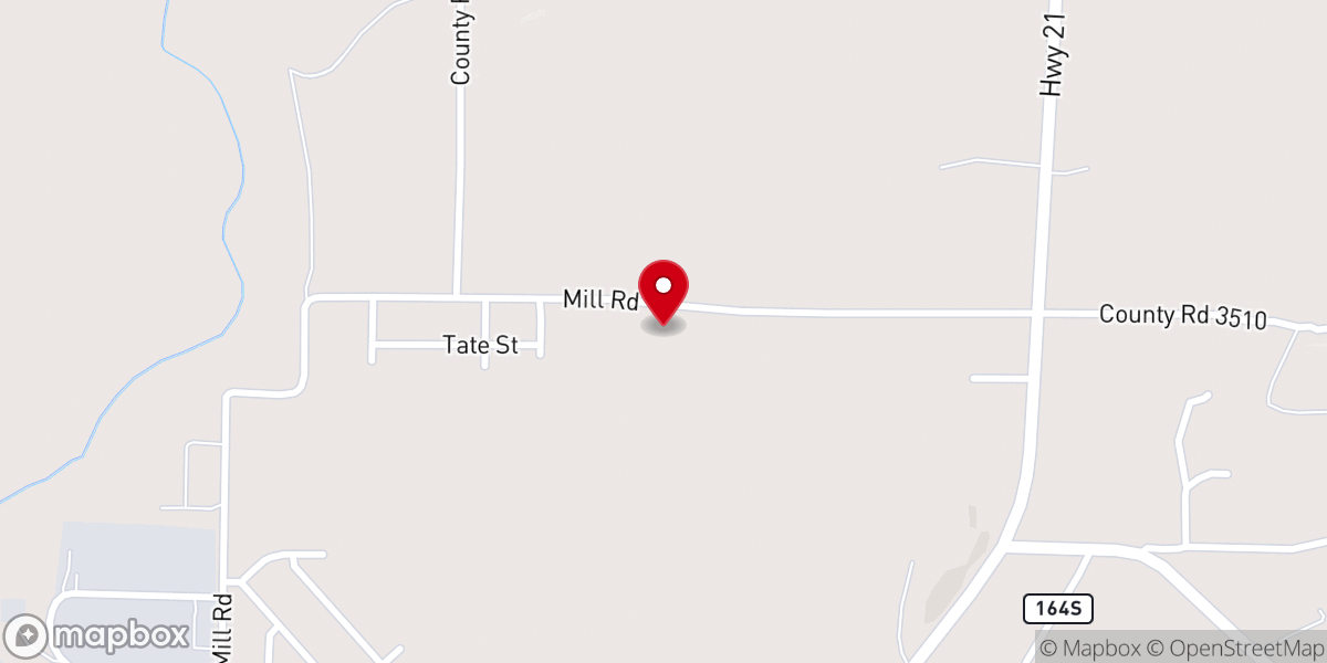 Map showing location of Cornerstone church