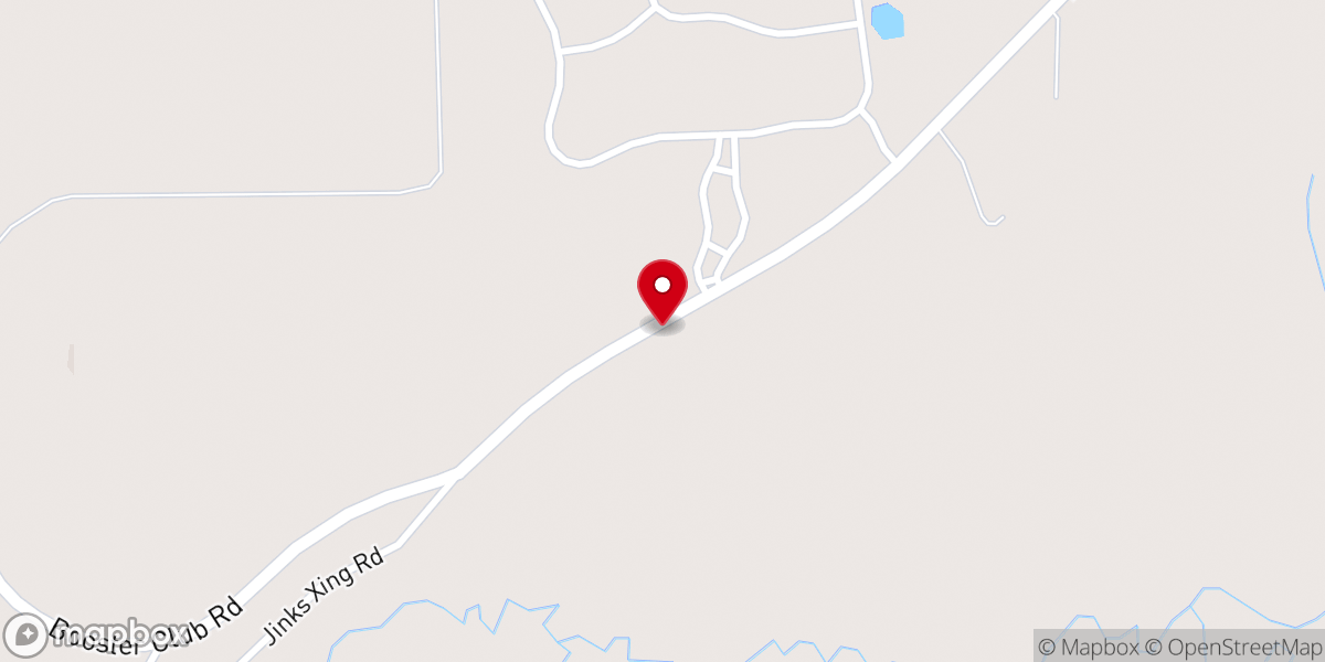 Map showing location of Star Bethel Church
