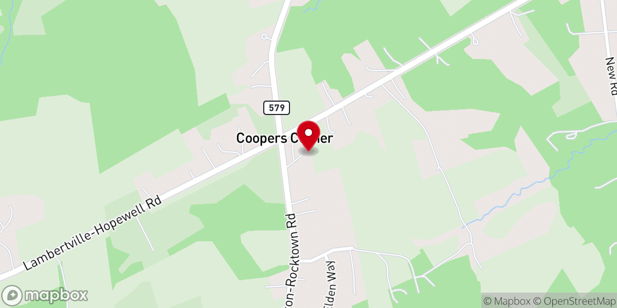 Map showing location of St Peter Lutheran Church