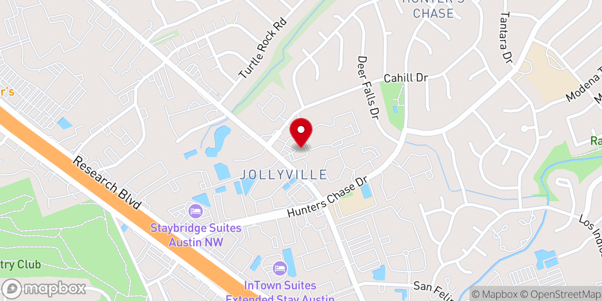 Map showing location of Glory House Christian Center