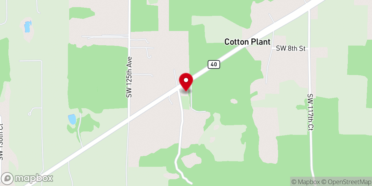 Map showing location of Wesley Chapel United Methodist Church