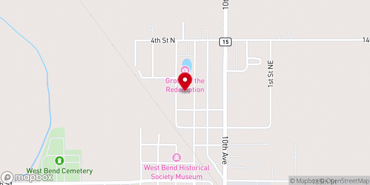 Map showing location of Sts Peter & Paul Catholic Church - Divine Mercy Parish