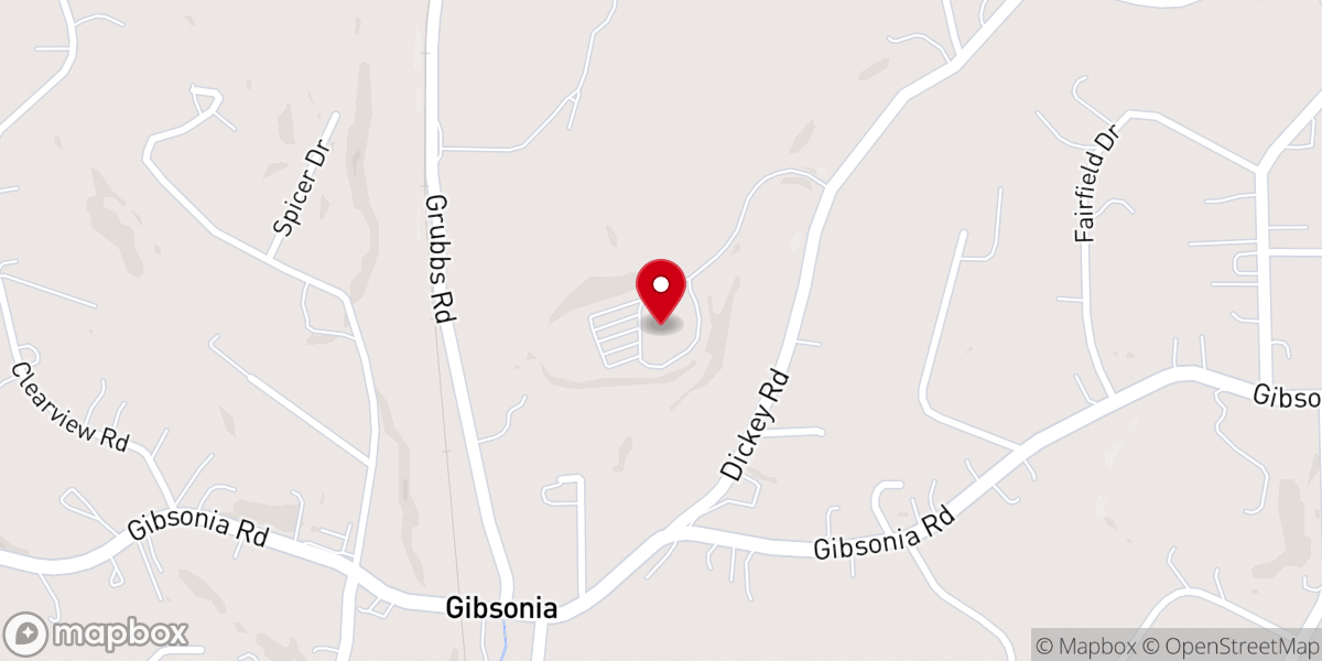 Map showing location of Sts. Martha & Mary Parish - Saint Richard Church