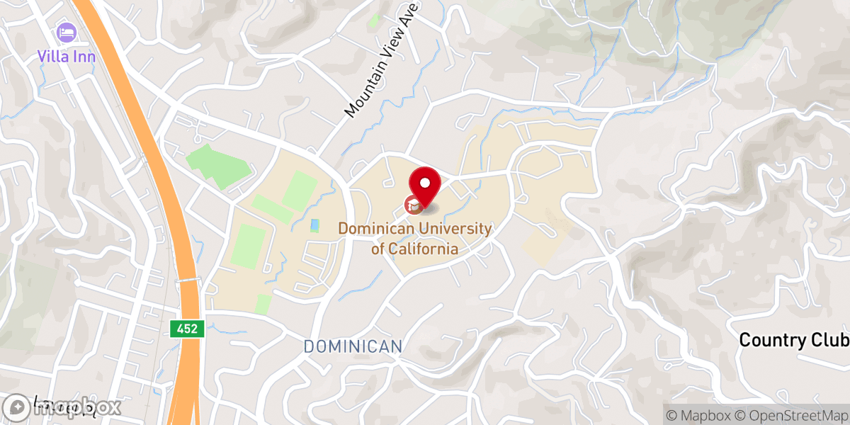 Map showing location of BayMarin Community Church