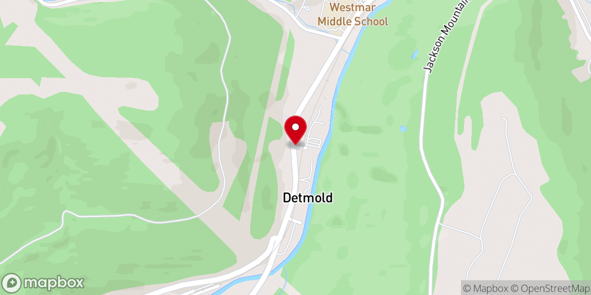 Map showing location of Living Waters Church