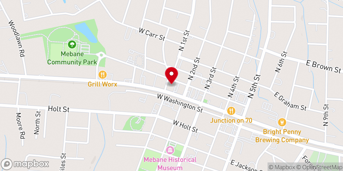 Map showing location of Crosslink Community Church