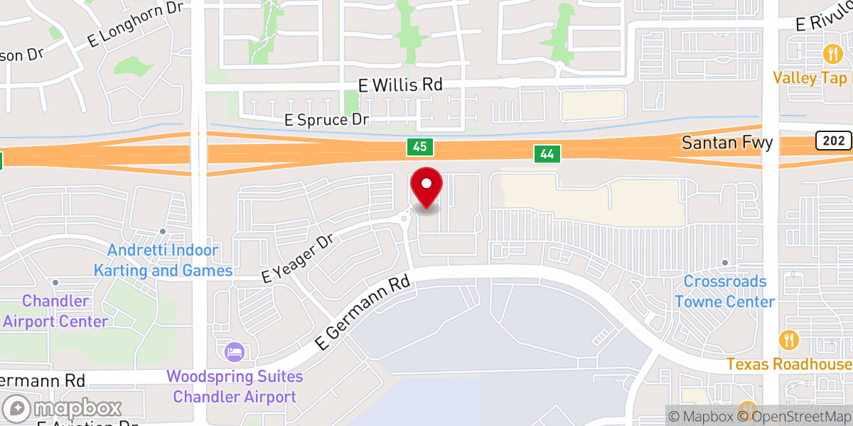 Map showing location of Word Life Church