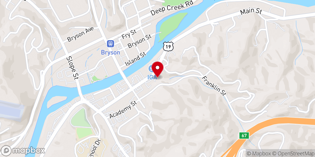 Map showing location of St Joseph's Roman Catholic Church
