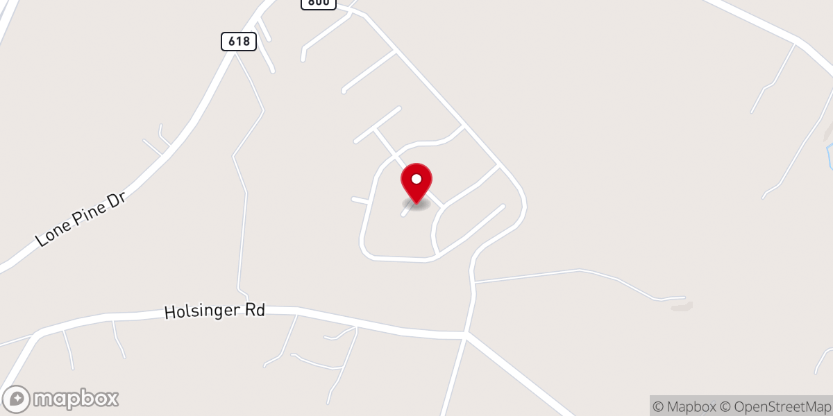 Map showing location of Old Dominion Association of Church Schools