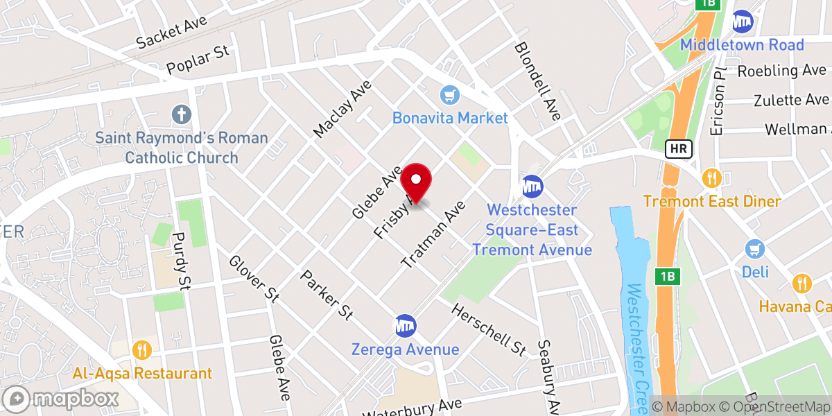 Map showing location of The Sanctuary Fellowship