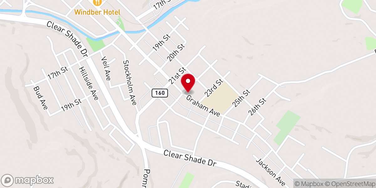 Map showing location of St Anthony of Padua Catholic
