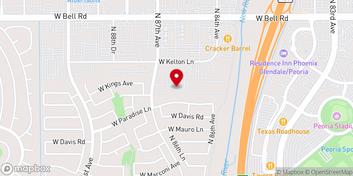 Map showing location of Reclaim Church