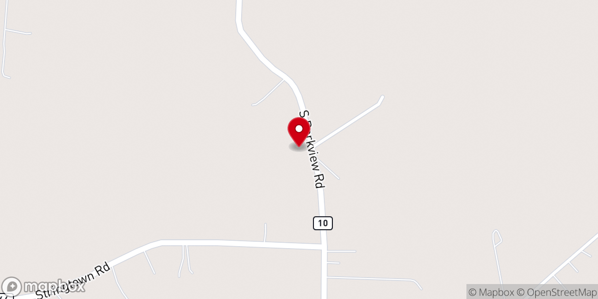 Map showing location of Enterprise Church