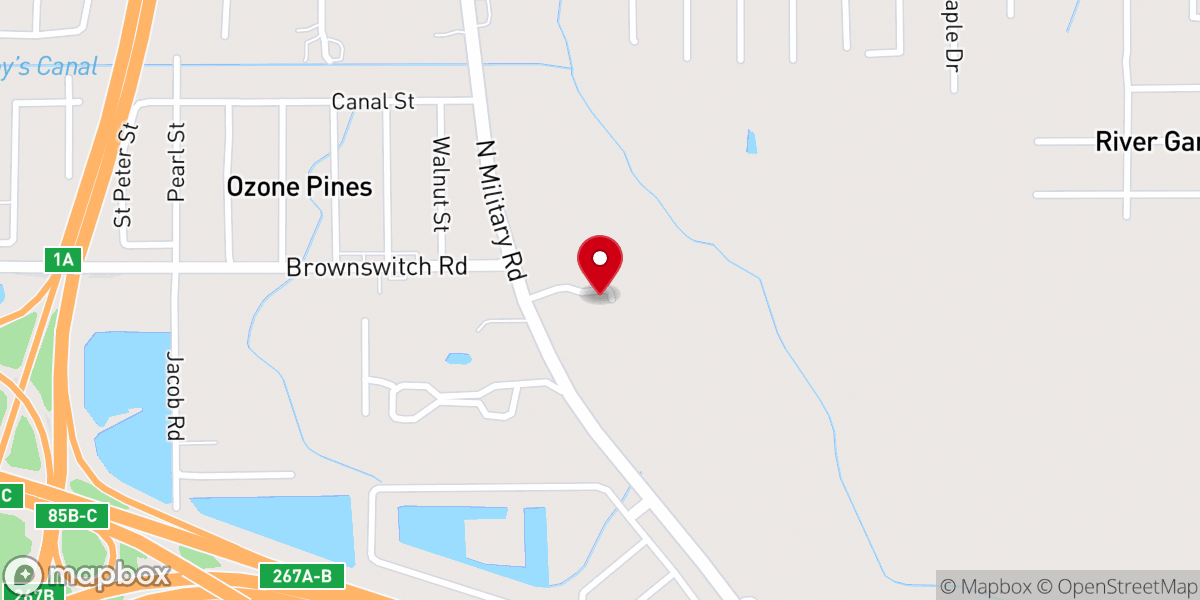 Map showing location of High Praise Fellowship