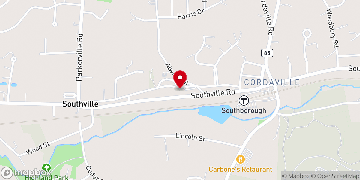 Map showing location of St Matthew Parish