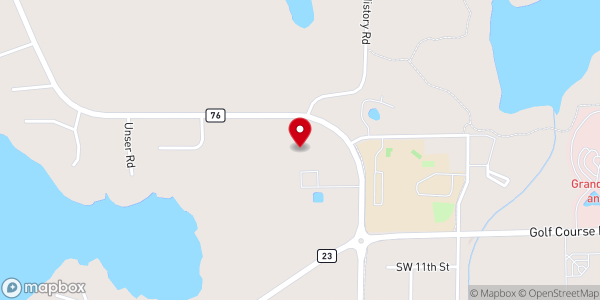 Map showing location of Grace Christian Preschool