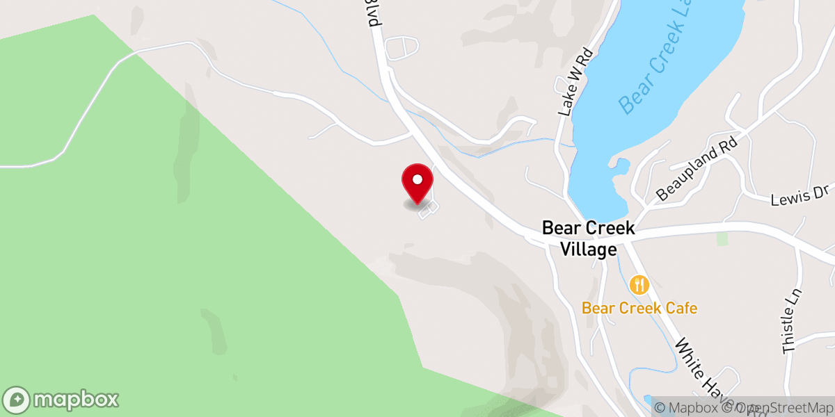 Map showing location of St Elizabeth's