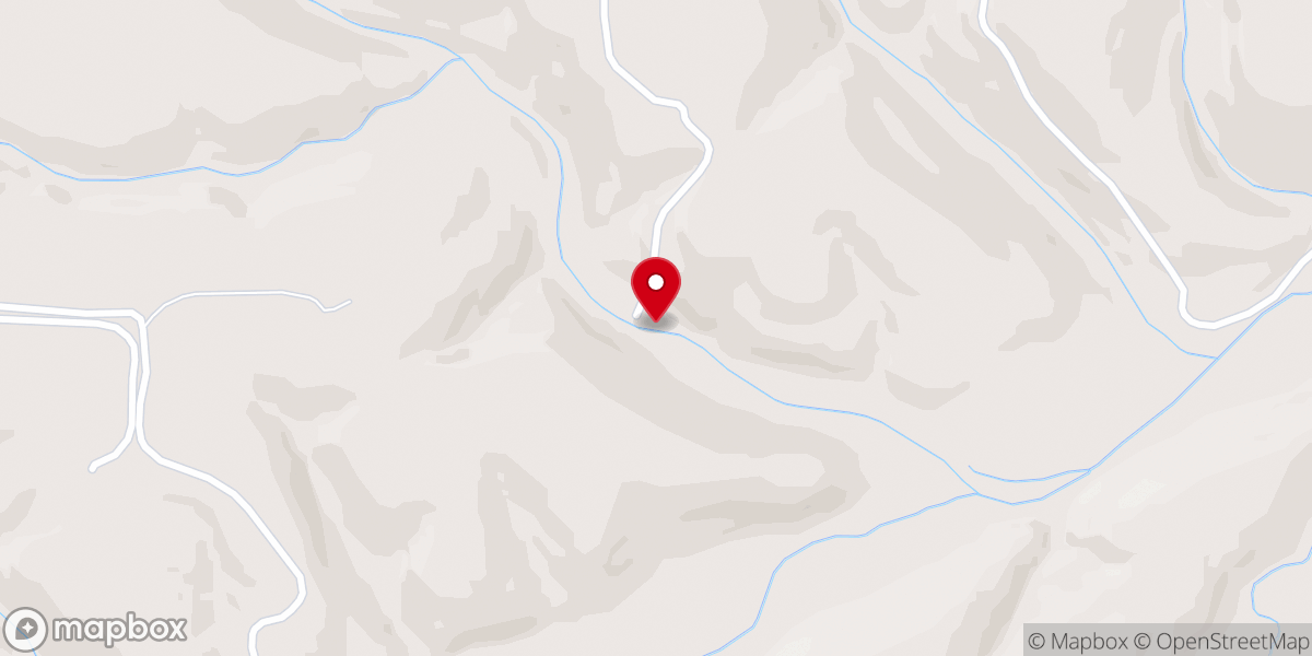 Map showing location of Living Springs Ranch