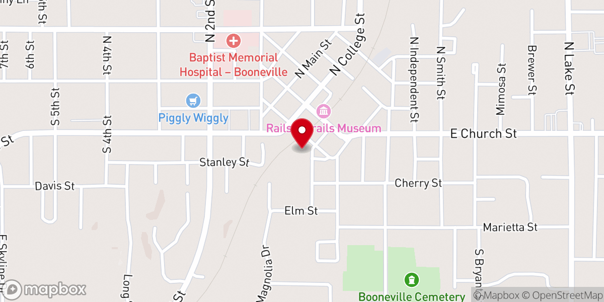 Map showing location of Fantastic Finds Flea Market