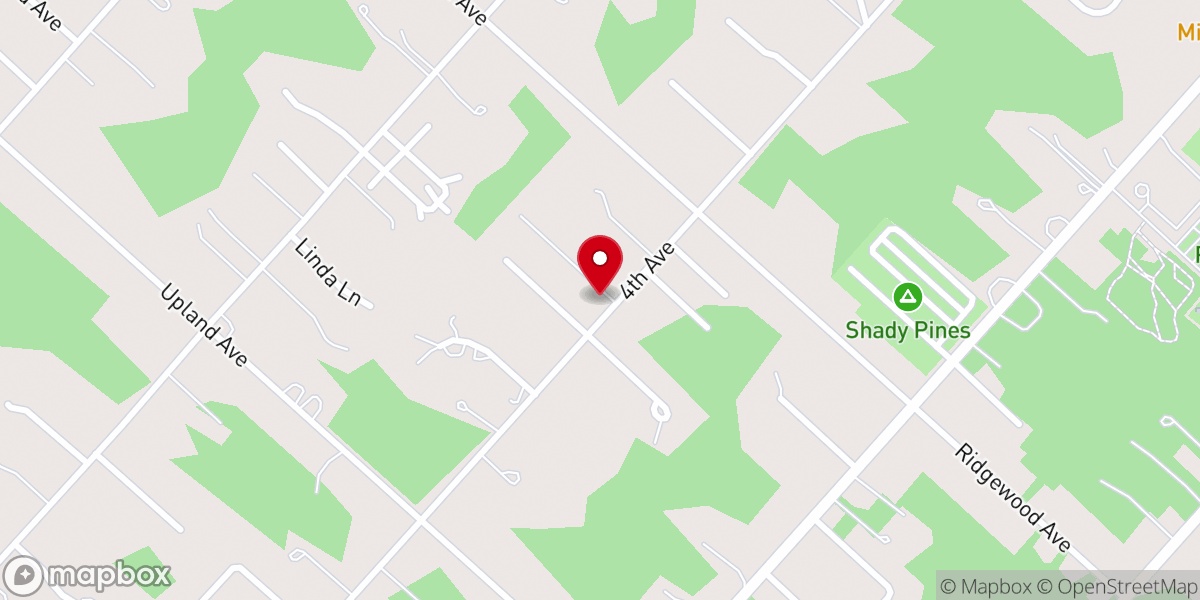 Map showing location of Highland Community Church