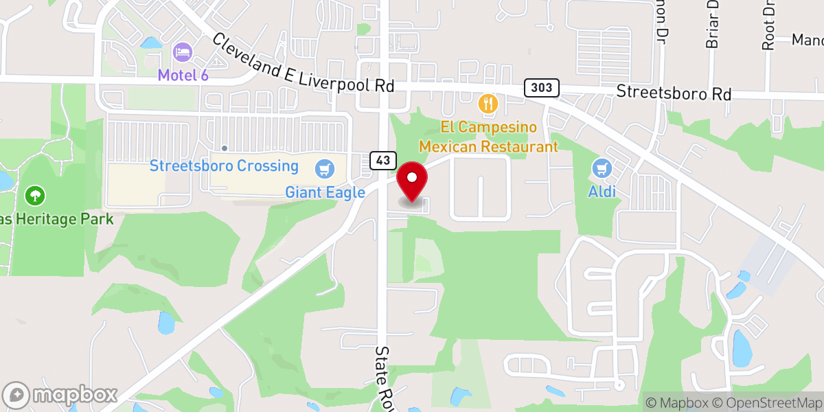Map showing location of St Thomas Lutheran Church